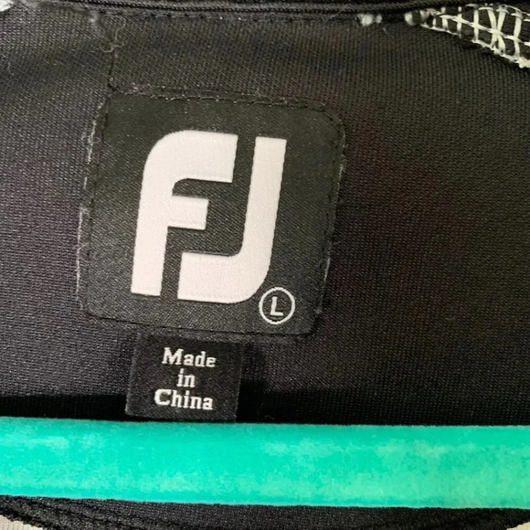 Footjoy Jacket Men's Large Grey 1/4 Zip Long Sleeve Brookridge Golf Pullover - Picture 2 of 12